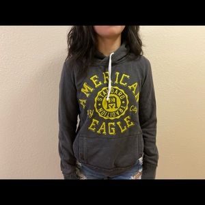 Distressed American Eagle Sweatshirt